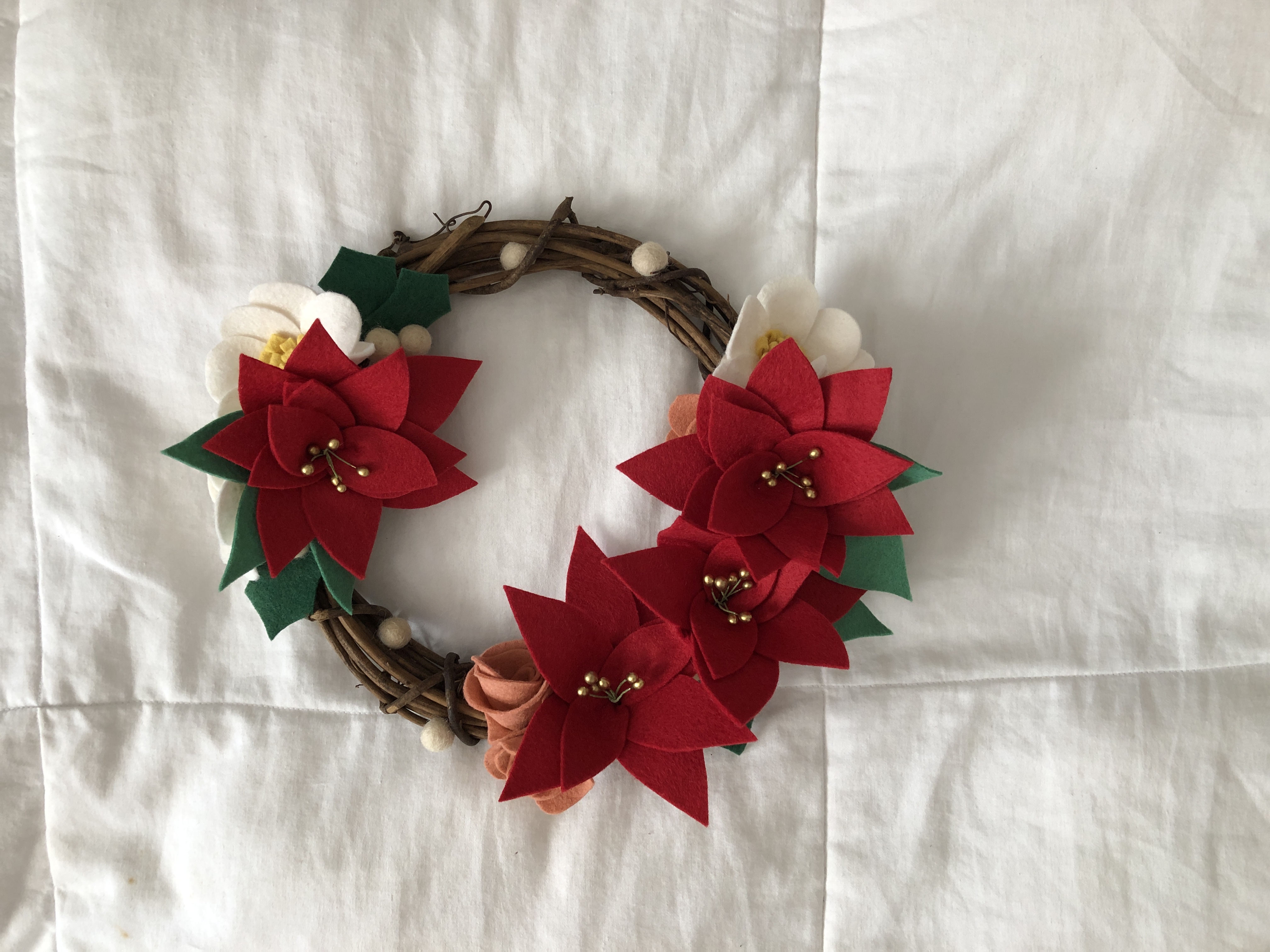 holiday wreaths.