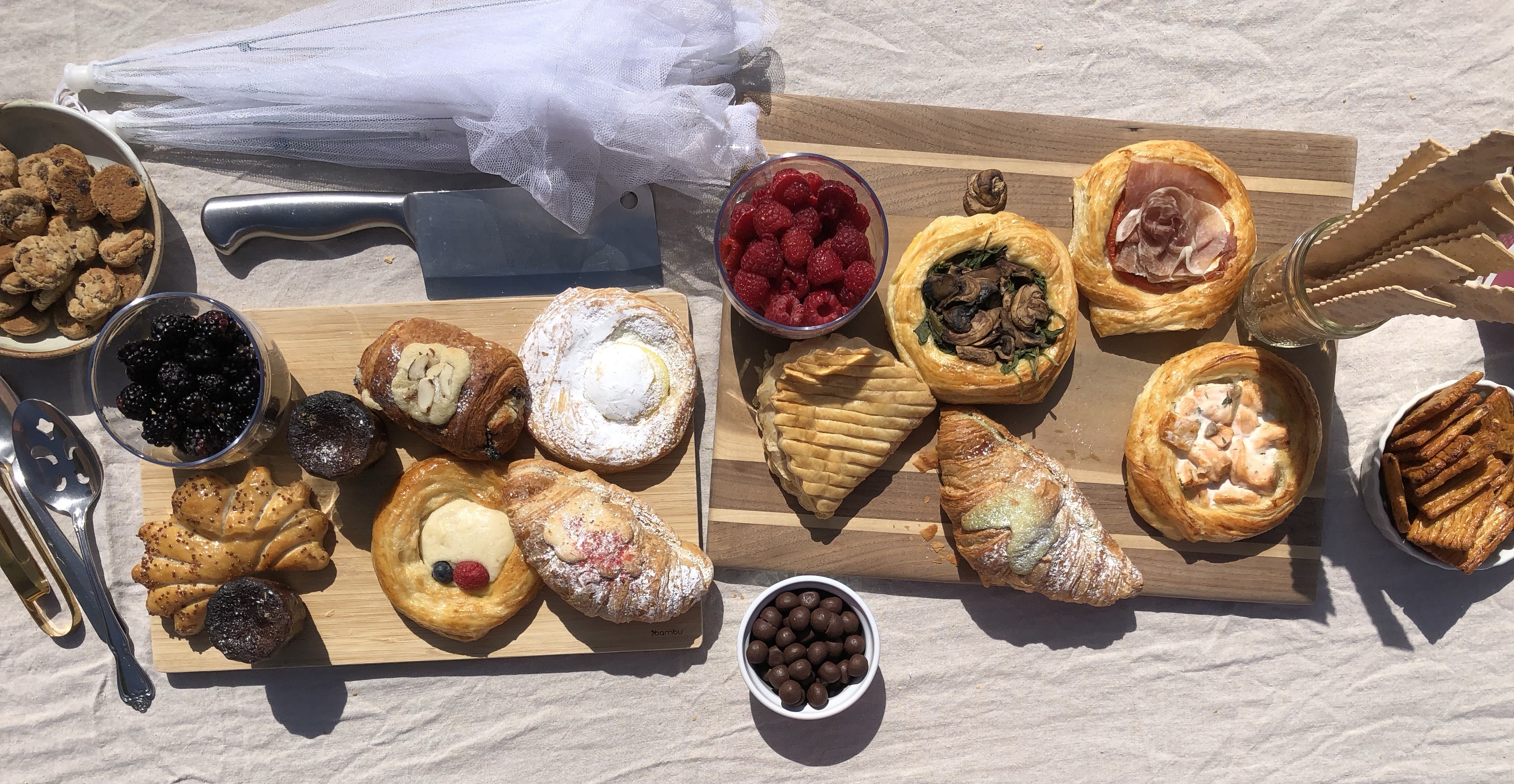 pastry picnic.